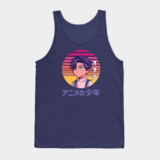 Kawaii Anime Boy Tank Top